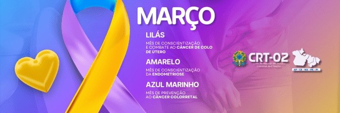 Março de cores  Laços  que salvam vidas !!